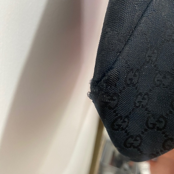 GUCCI Canvas Monogram Large Horse bit Hobo - Picture 3 of 10